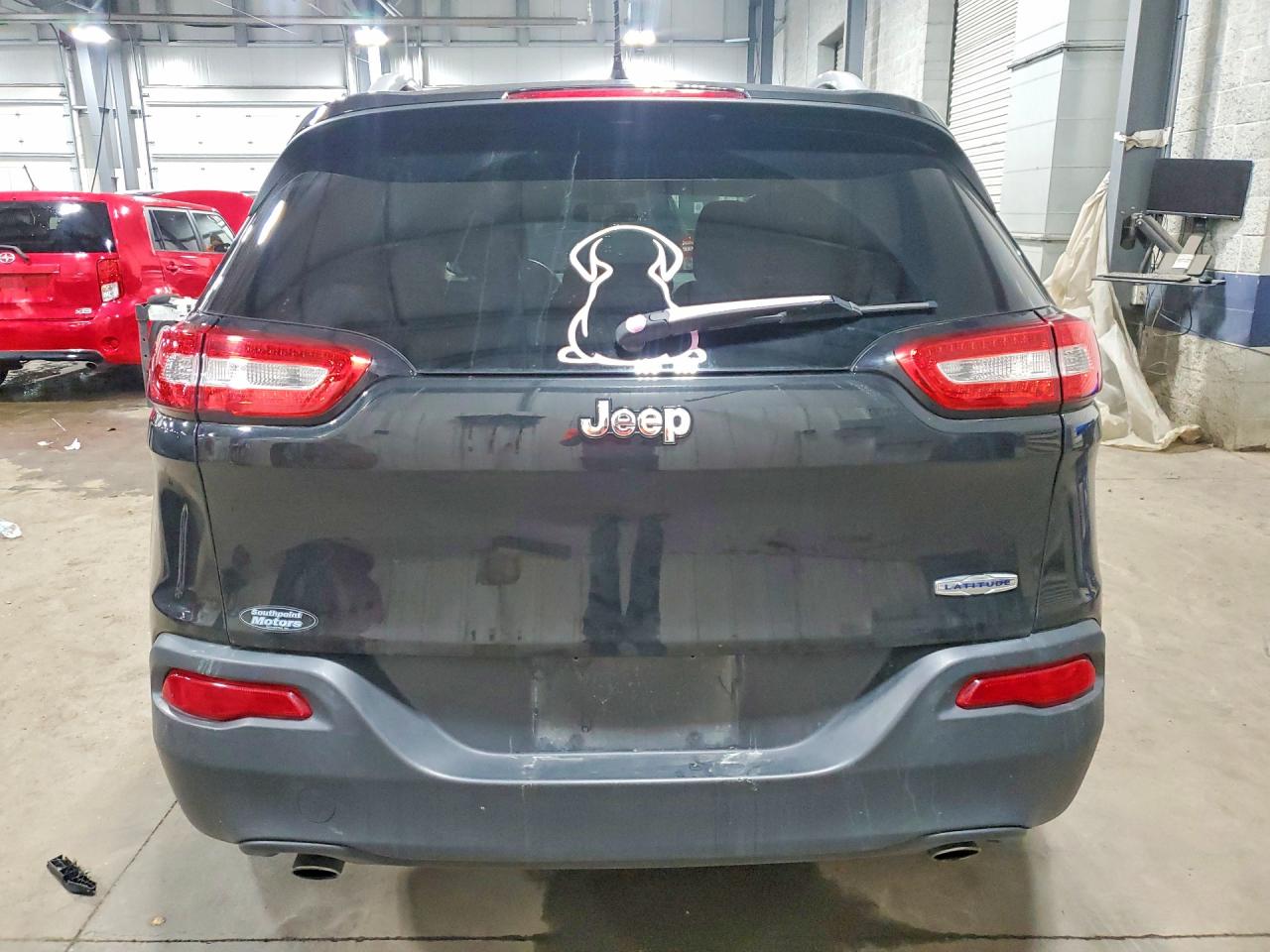 2014 Jeep Cherokee Latitude Black vin: 1C4PJLCS3EW205018