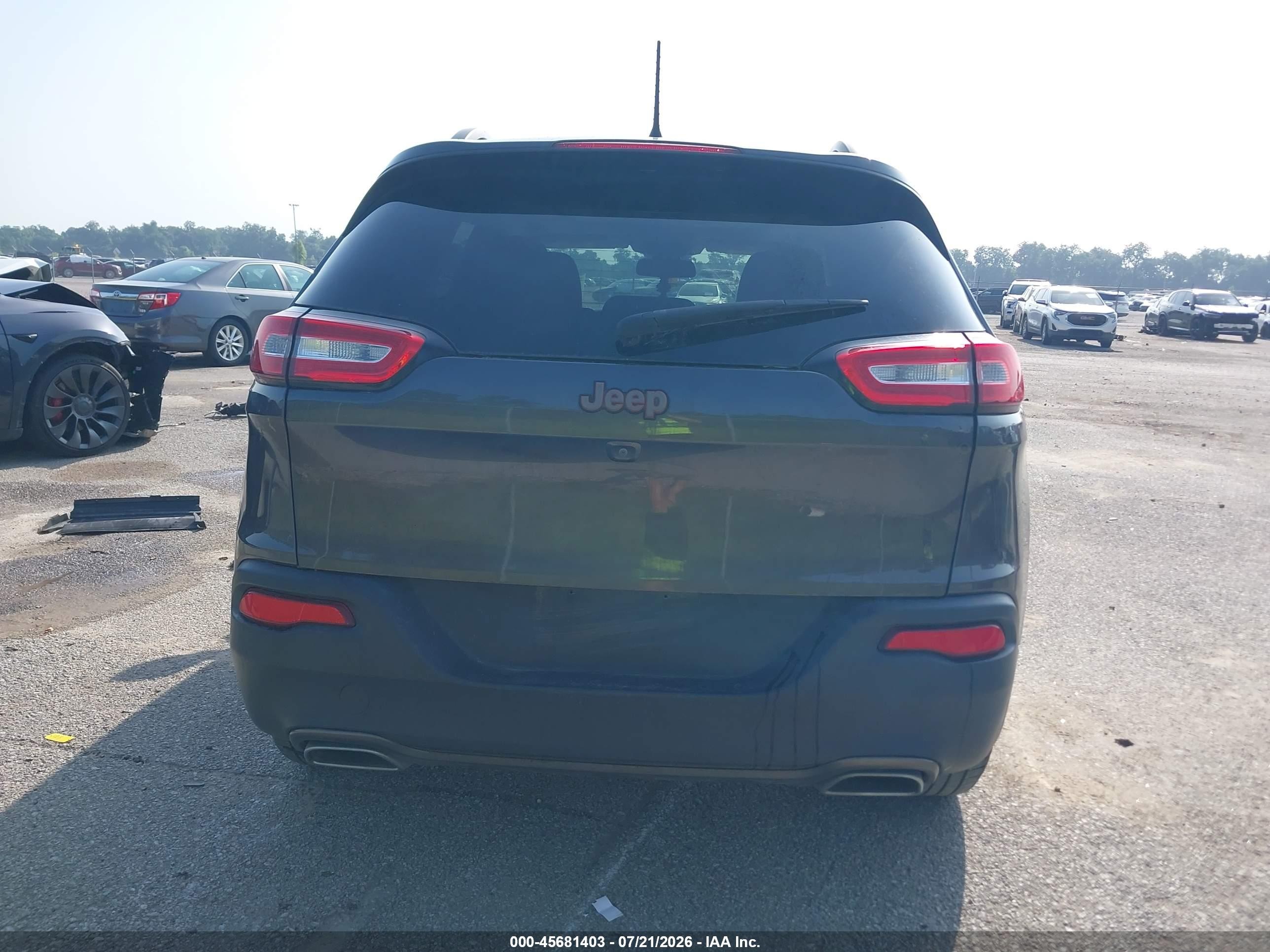 2016 Jeep Cherokee 75th Anniversary Gray vin: 1C4PJLCS4GW274433