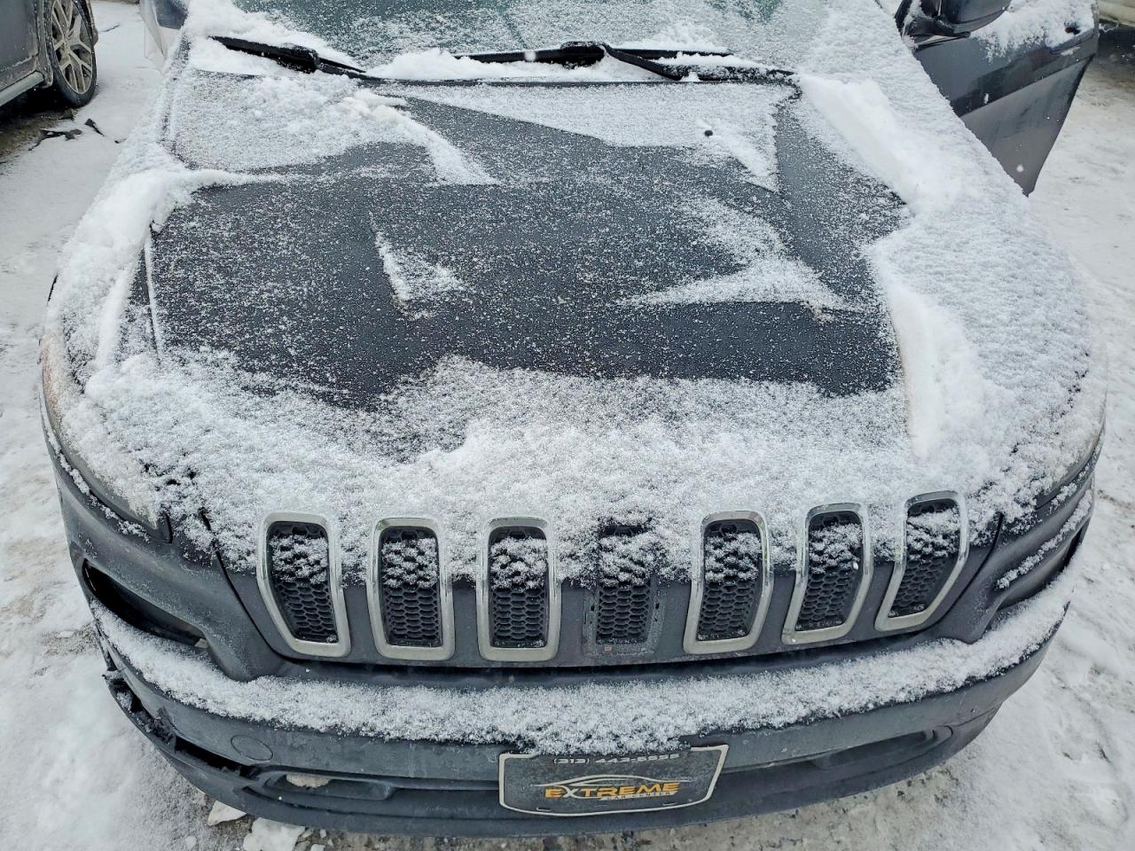 2014 Jeep Cherokee Latitude Черный vin: 1C4PJLCS5EW102585
