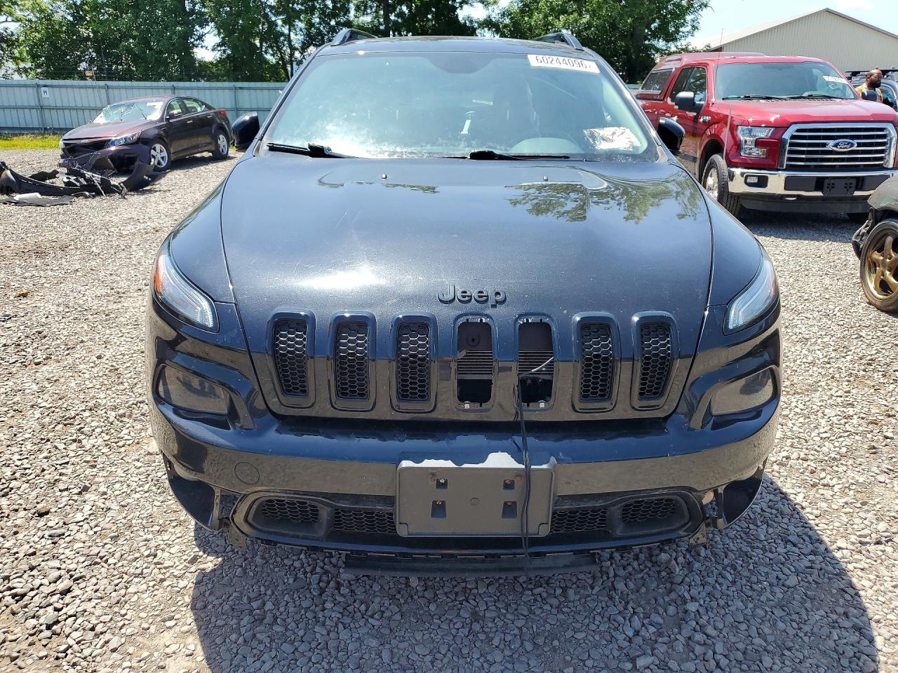 2014 Jeep Cherokee Latitude Black vin: 1C4PJLCS5EW293232