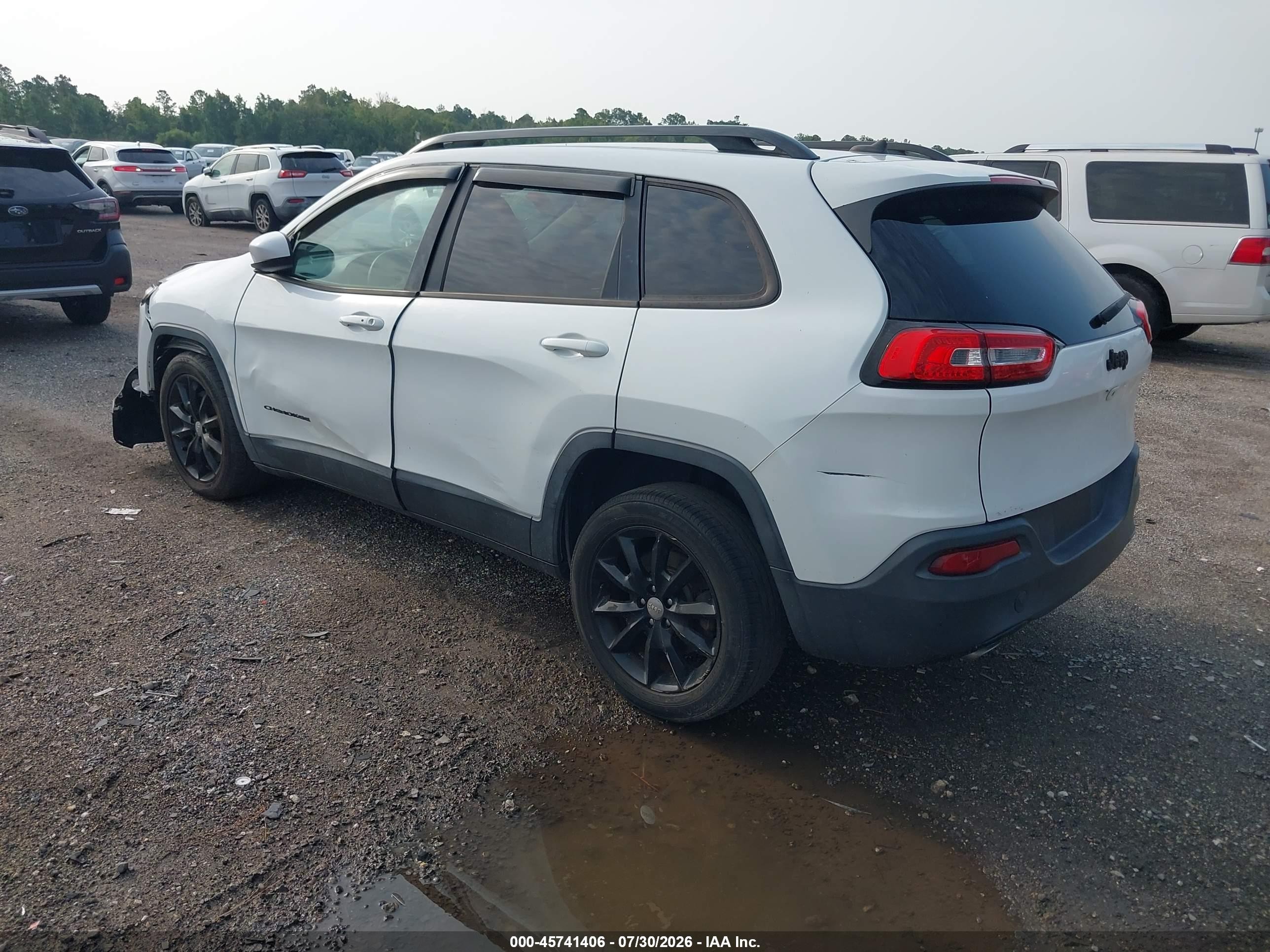 2014 Jeep Cherokee Altitude Белый vin: 1C4PJLCS5EW300809