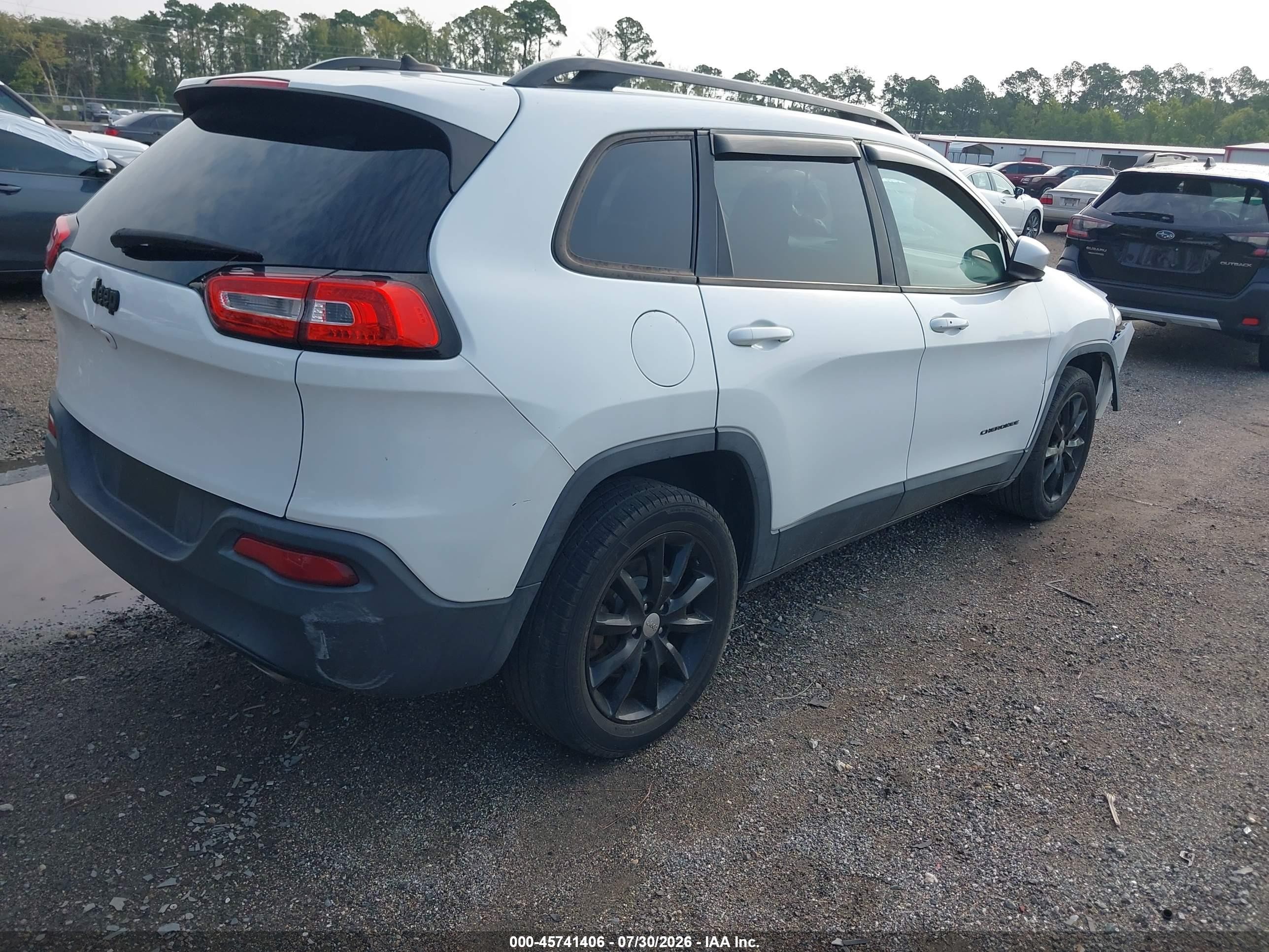2014 Jeep Cherokee Altitude Белый vin: 1C4PJLCS5EW300809