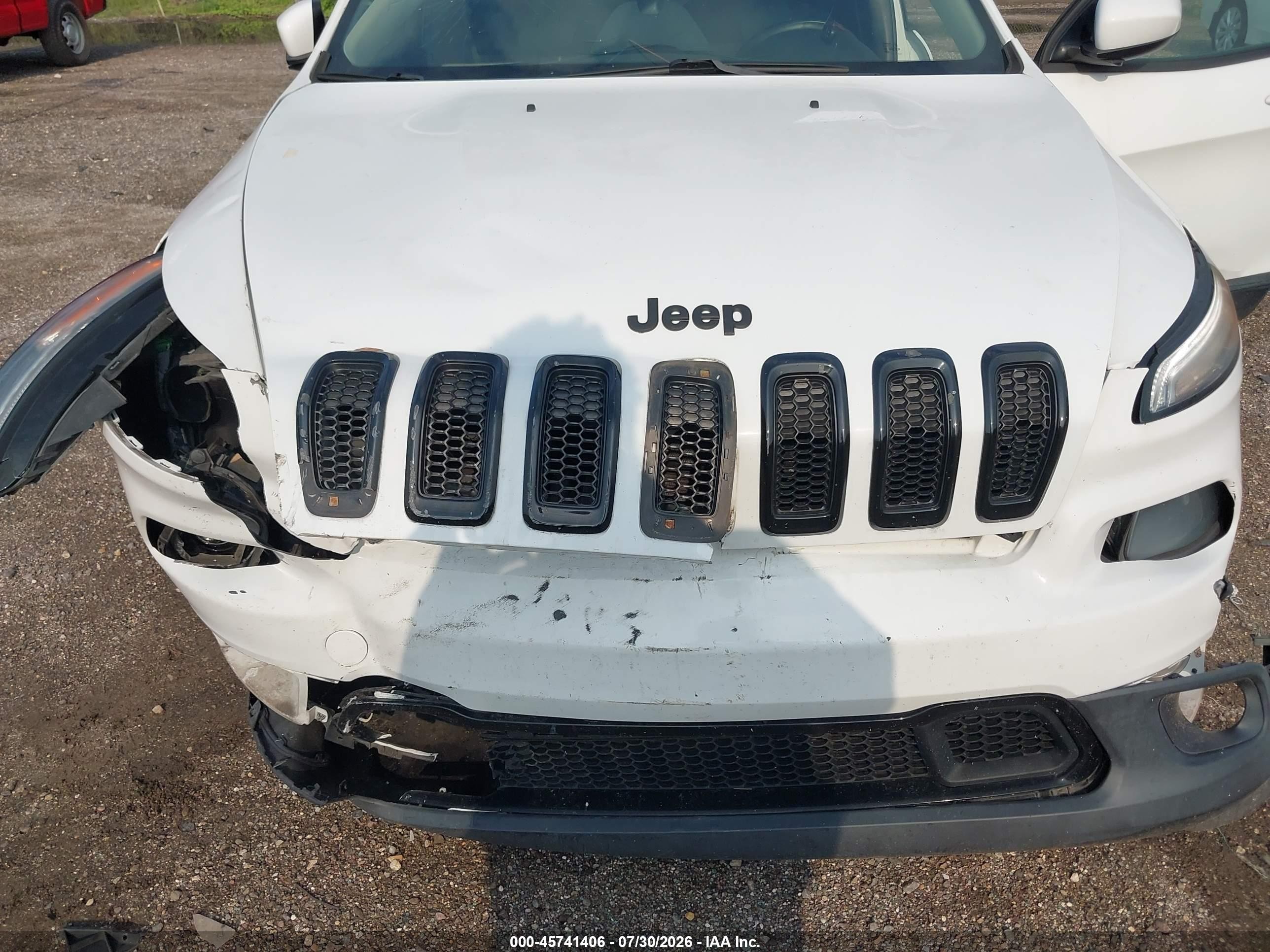 2014 Jeep Cherokee Altitude Белый vin: 1C4PJLCS5EW300809