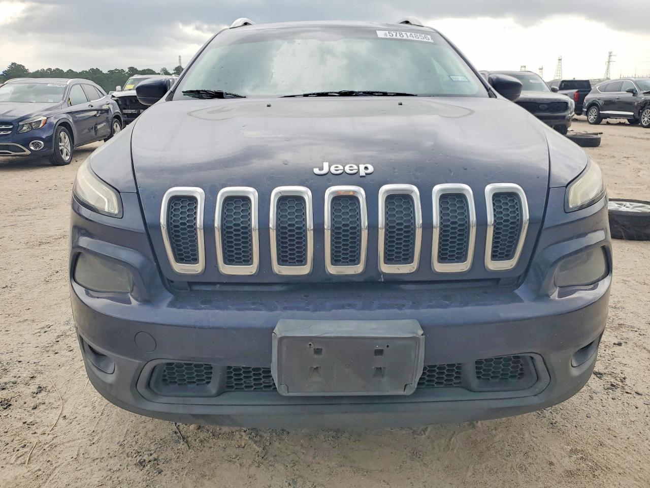 2015 Jeep Cherokee Latitude Blue vin: 1C4PJLCS5FW631875