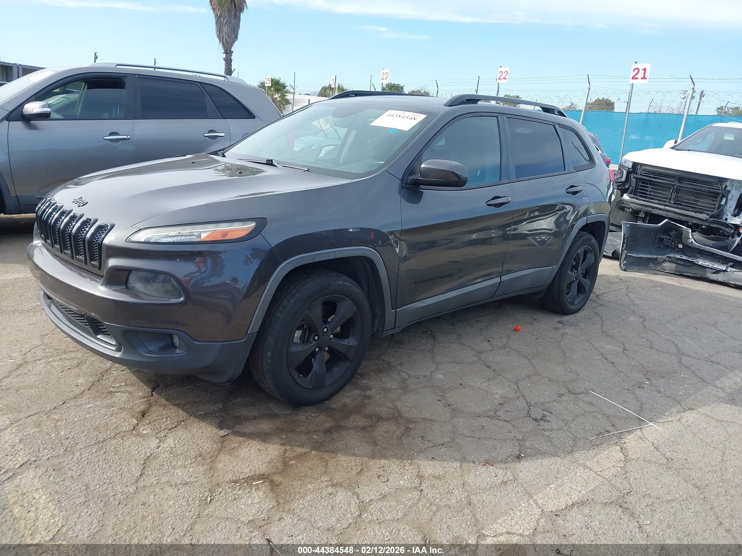 2015 Jeep Cherokee Latitude Altitude Black vin: 1C4PJLCS5FW723147
