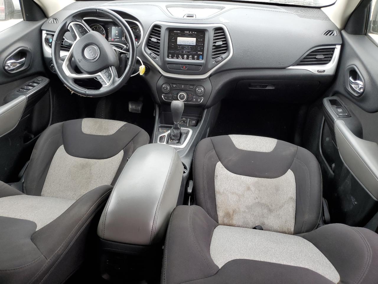 2014 Jeep Cherokee Latitude White vin: 1C4PJLCS6EW102692