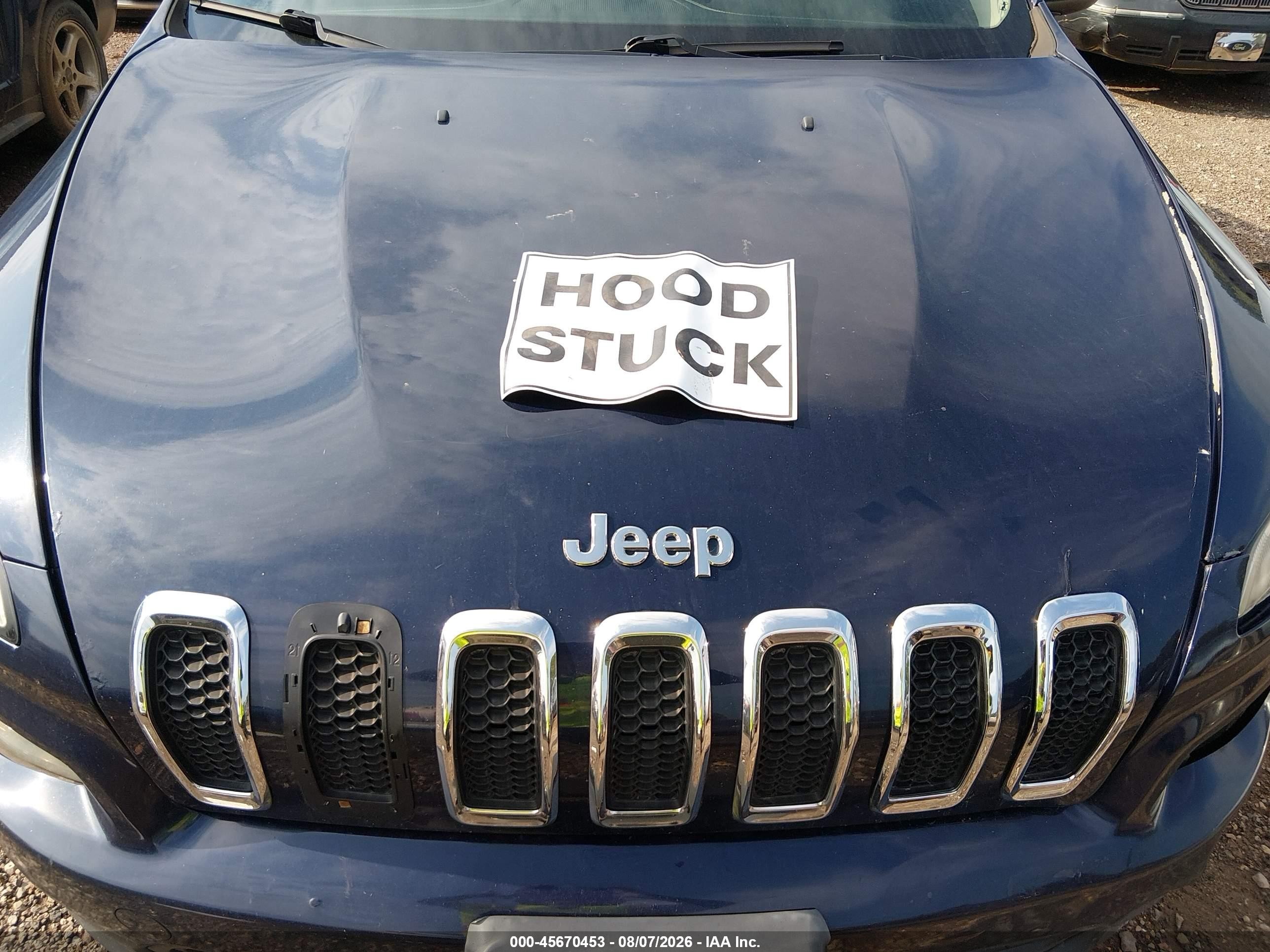 2014 Jeep Cherokee Latitude Blue vin: 1C4PJLCS9EW273694