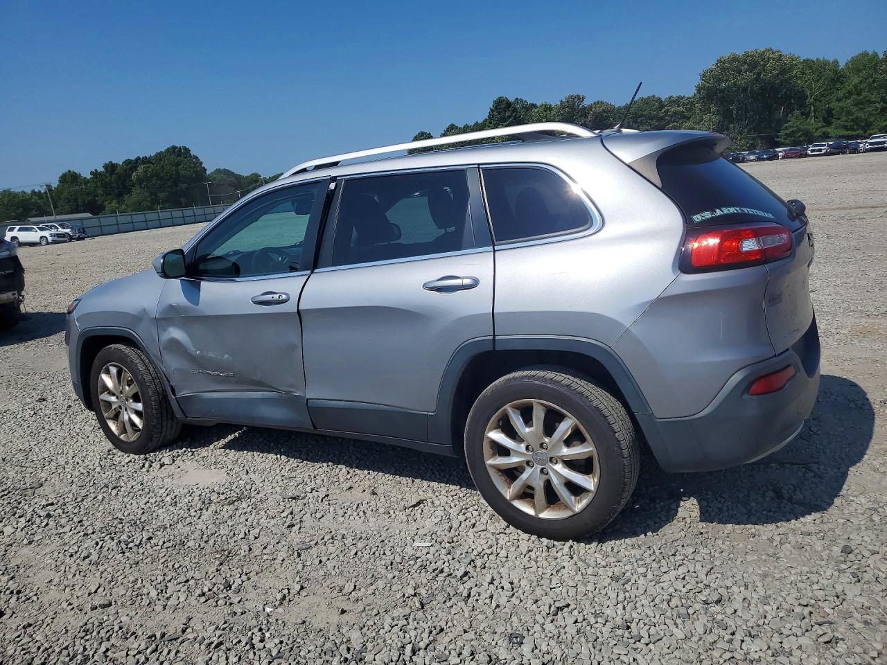 2014 Jeep Cherokee Limited Gray vin: 1C4PJLDB0EW315927