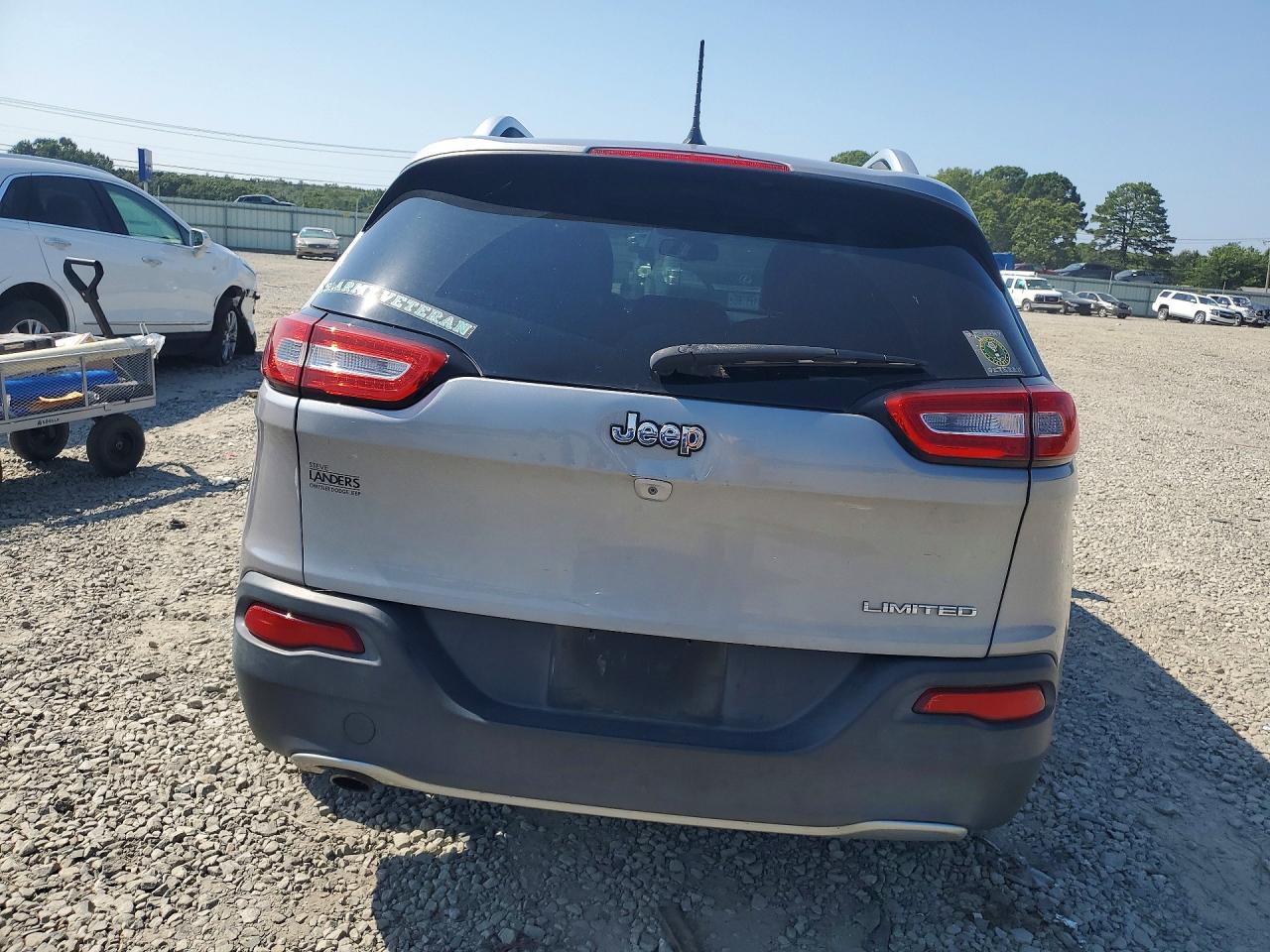 2014 Jeep Cherokee Limited Gray vin: 1C4PJLDB0EW315927