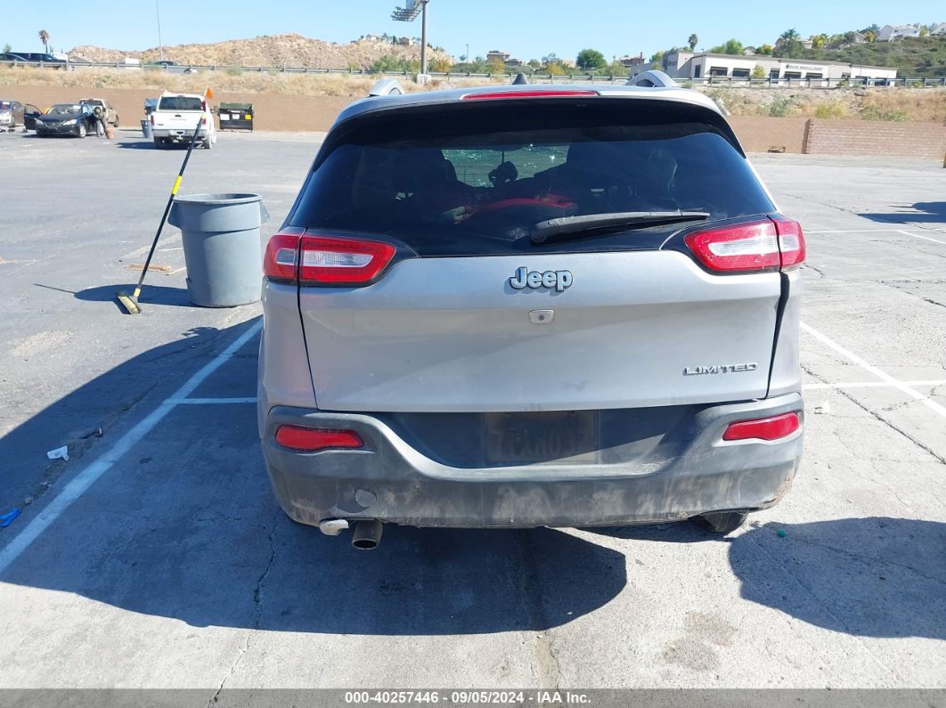 2017 Jeep Cherokee Limited Fwd Gray vin: 1C4PJLDB0HW513959