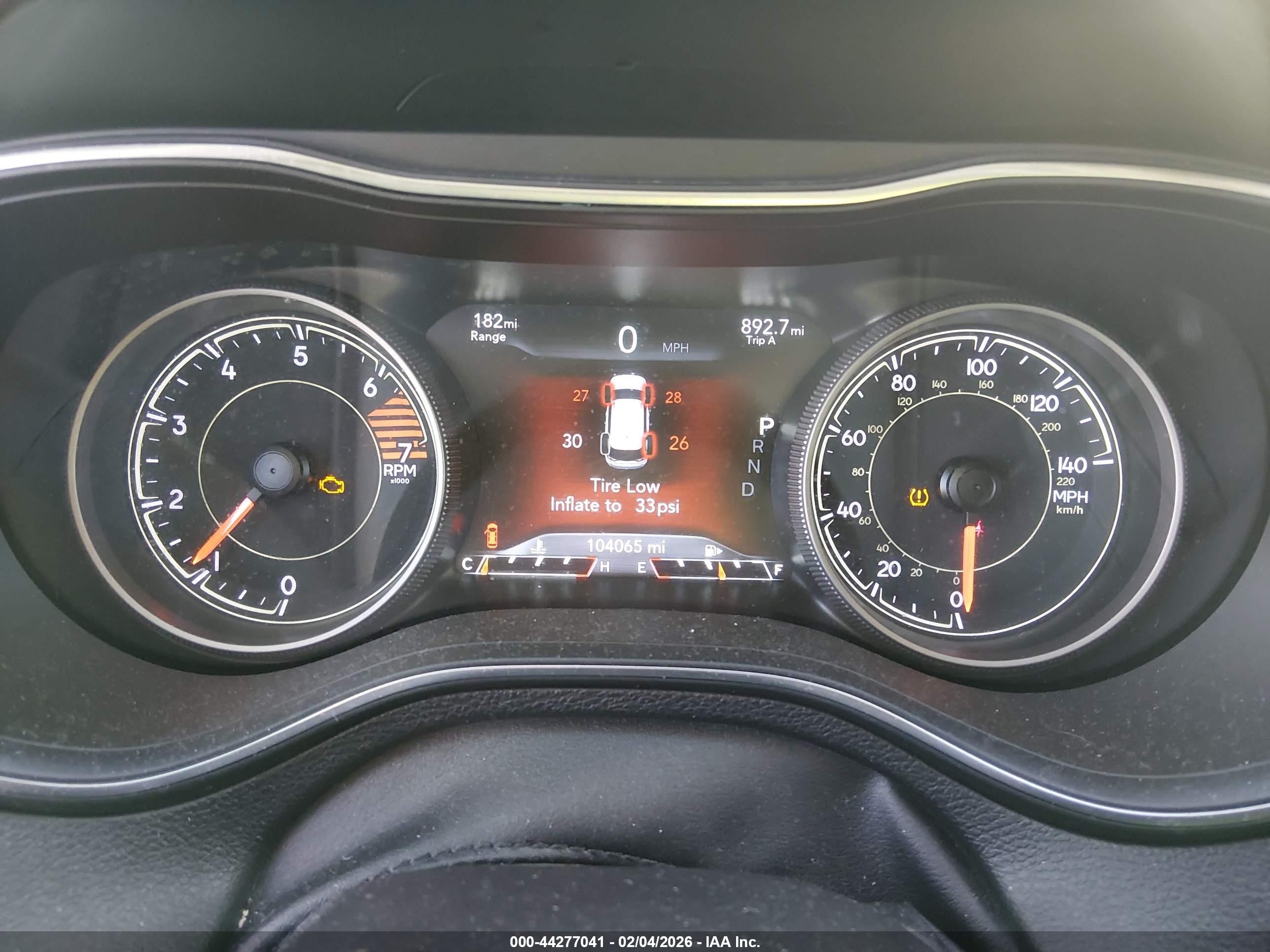 2019 Jeep Cherokee Limited Fwd Серый vin: 1C4PJLDB0KD346263