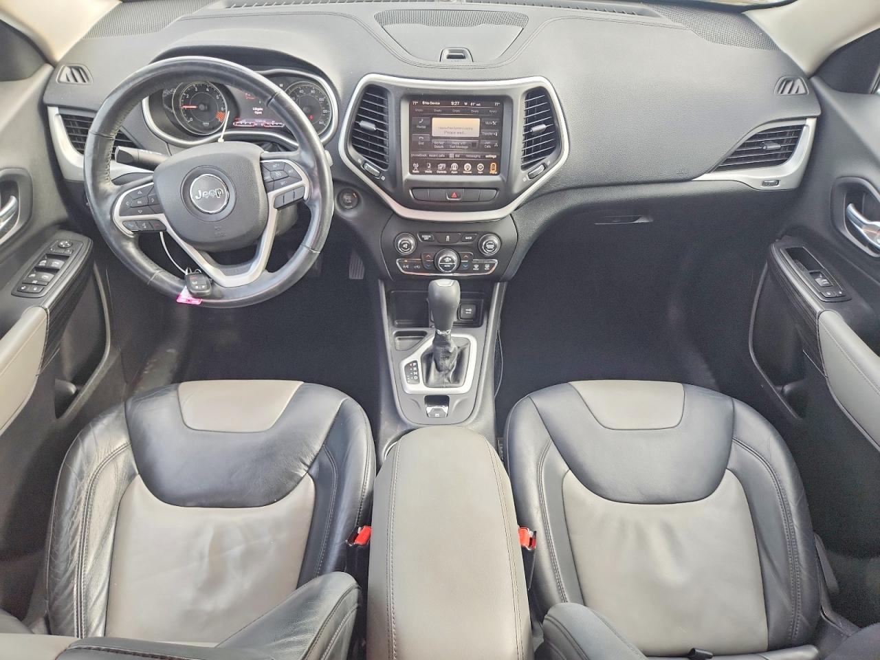 2014 Jeep Cherokee Limited Silver vin: 1C4PJLDB1EW129801