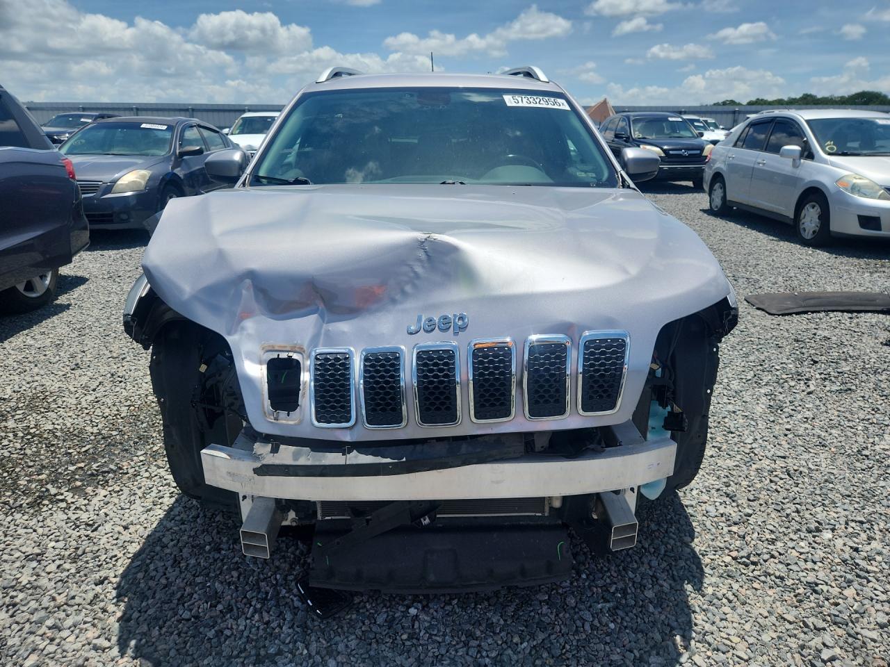 2020 Jeep Cherokee Limited Silver vin: 1C4PJLDB2LD505009