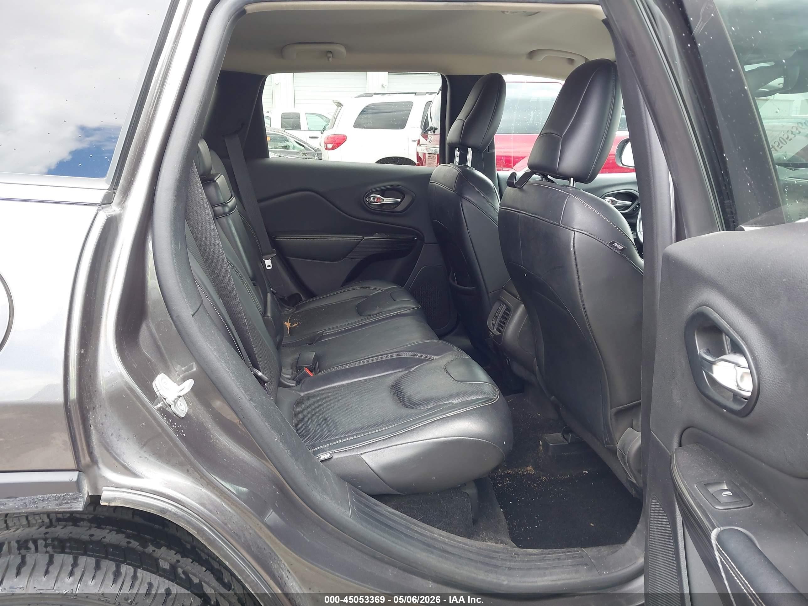 2014 Jeep Cherokee Limited Gray vin: 1C4PJLDB3EW148365