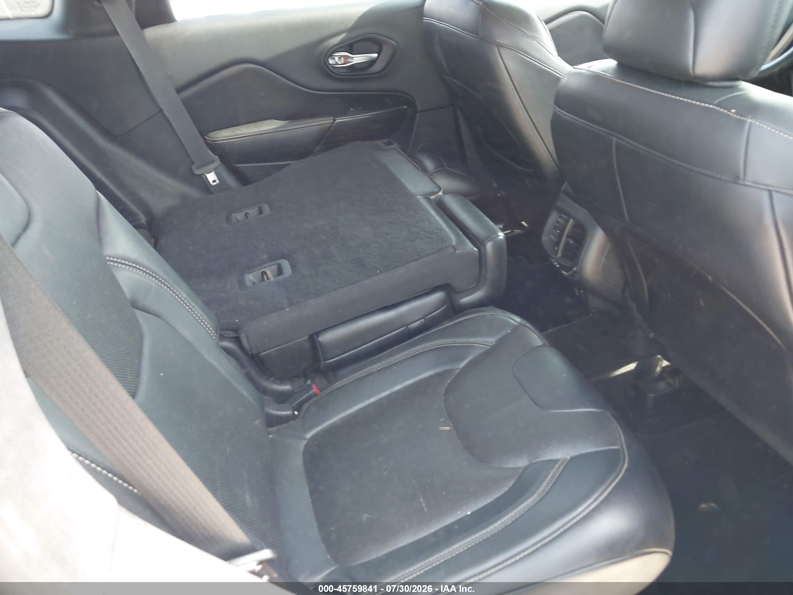 2014 Jeep Cherokee Limited Серый vin: 1C4PJLDB3EW194164