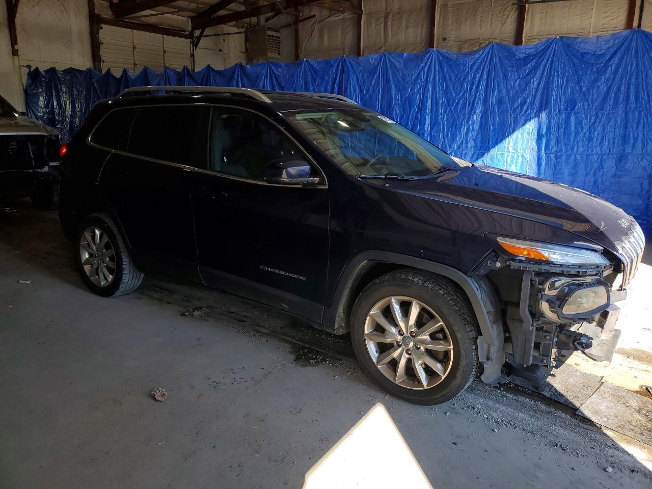 2015 Jeep Gran Cheor Blue vin: 1C4PJLDB3FW602325