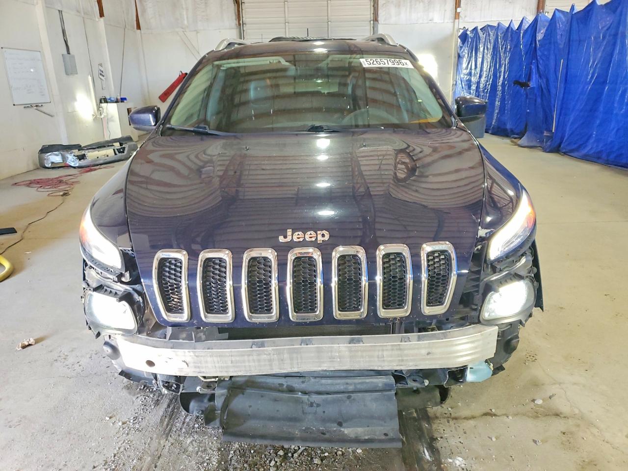 2015 Jeep Gran Cheor Blue vin: 1C4PJLDB3FW602325