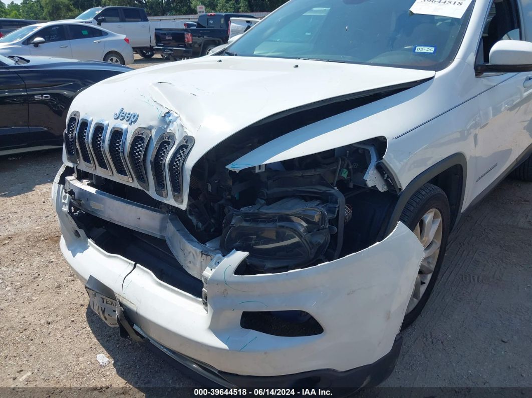 2017 Jeep Cherokee Limited Fwd White vin: 1C4PJLDB3HW525992