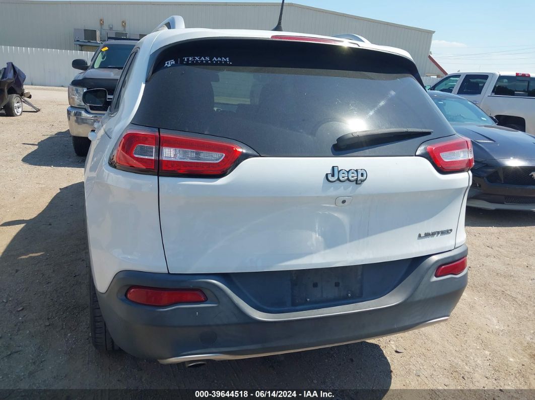 2017 Jeep Cherokee Limited Fwd White vin: 1C4PJLDB3HW525992