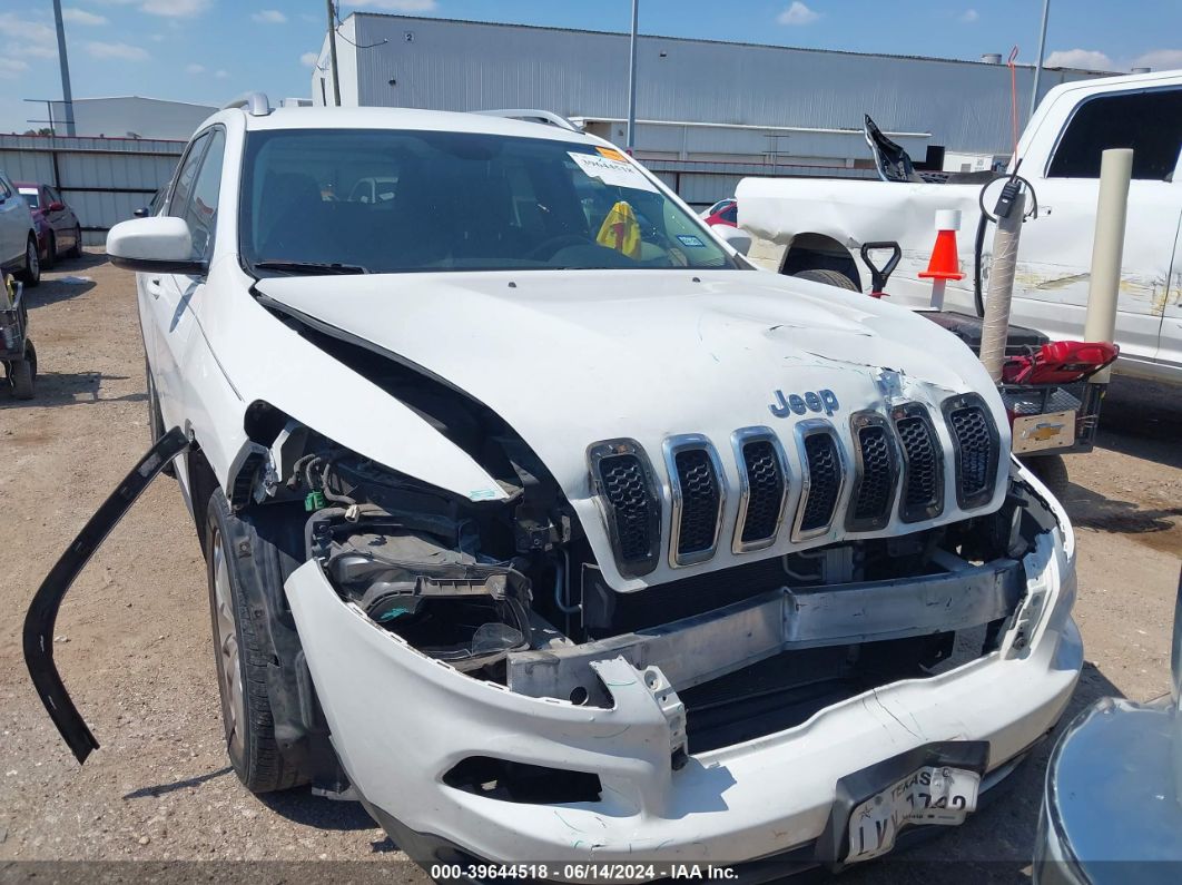 2017 Jeep Cherokee Limited Fwd White vin: 1C4PJLDB3HW525992