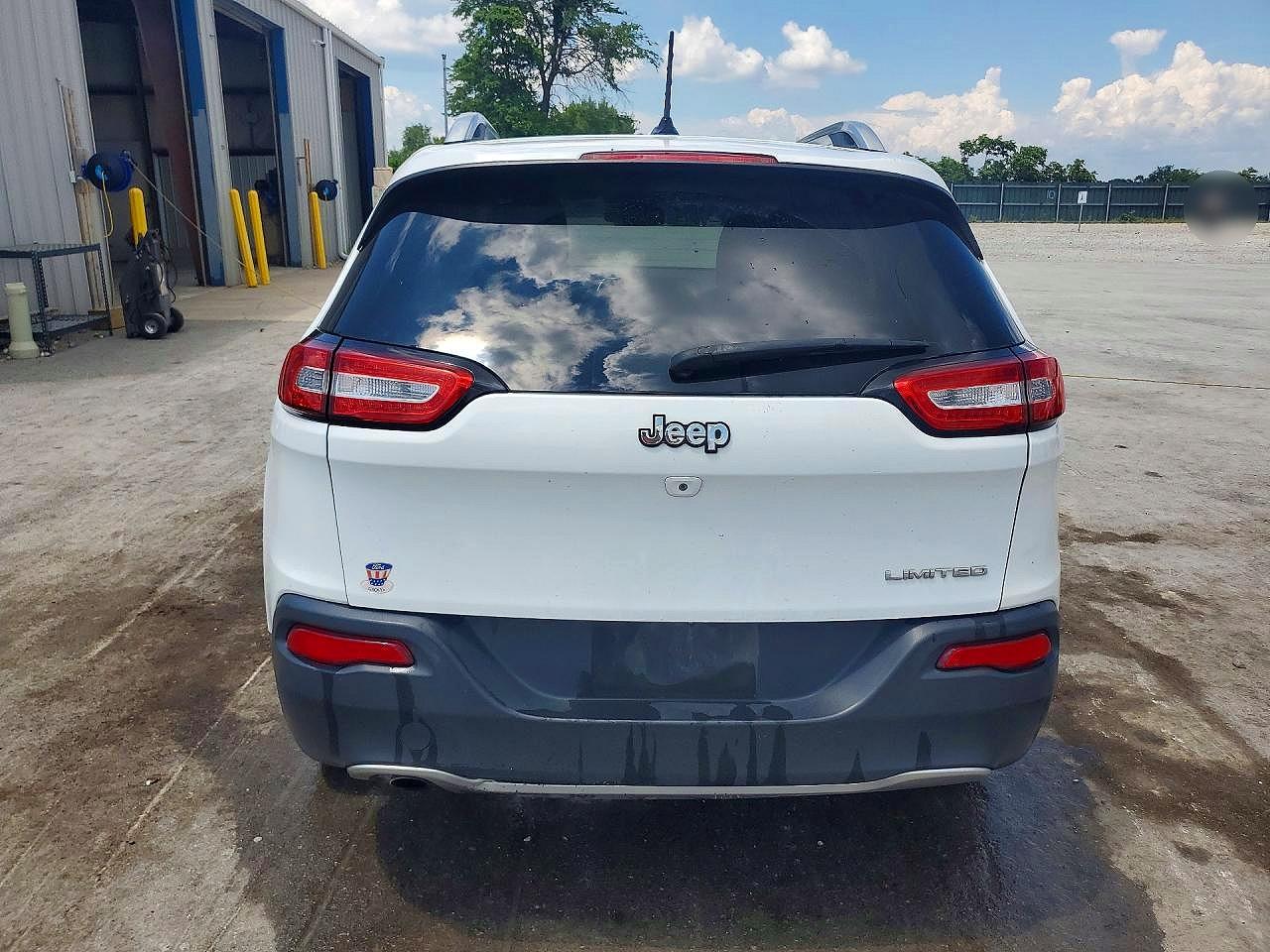 2014 Jeep Cherokee Limited Белый vin: 1C4PJLDB4EW297285