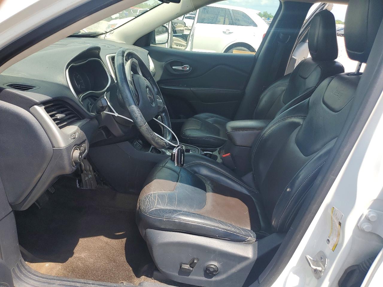 2014 Jeep Cherokee Limited Белый vin: 1C4PJLDB4EW297285