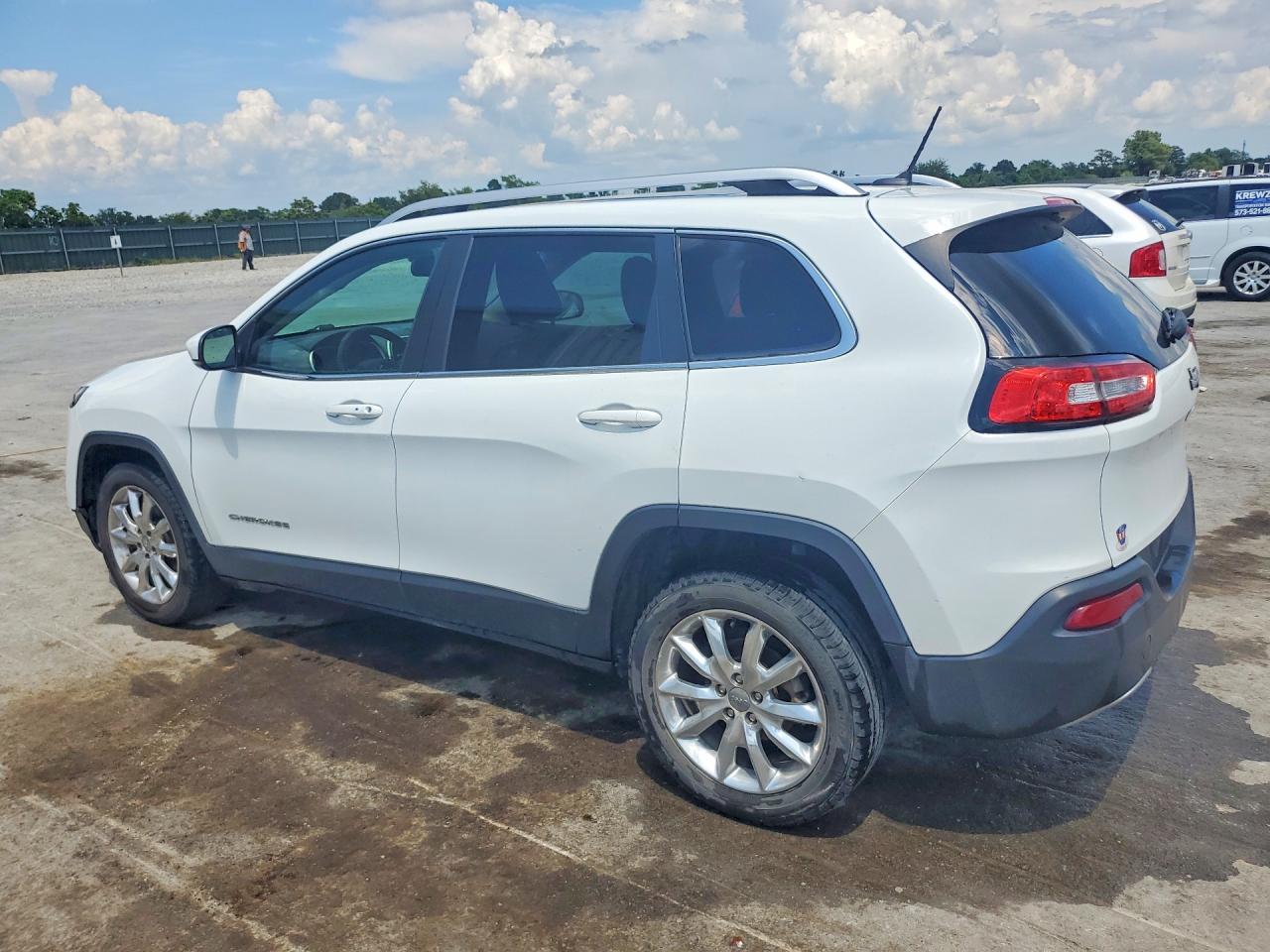 2014 Jeep Cherokee Limited Белый vin: 1C4PJLDB4EW297285