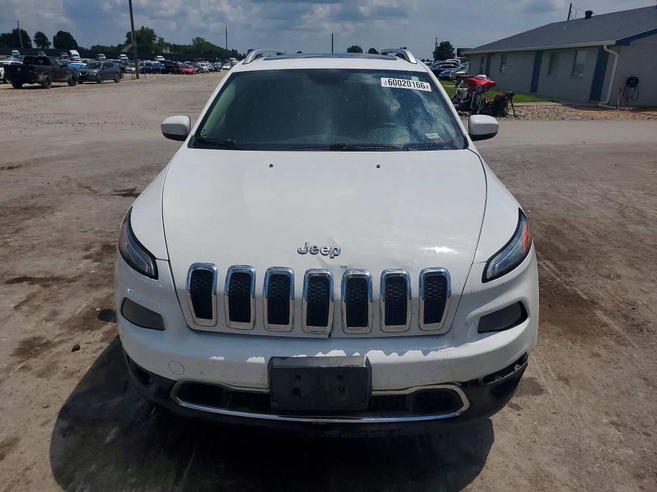 2014 Jeep Cherokee Limited Белый vin: 1C4PJLDB4EW297285