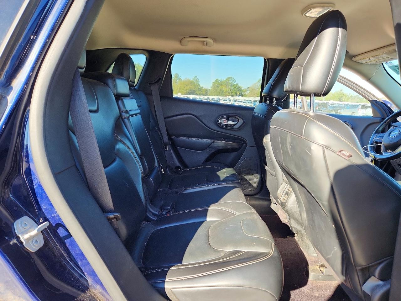 2016 Jeep Cherokee Limited Blue vin: 1C4PJLDB5GW247627