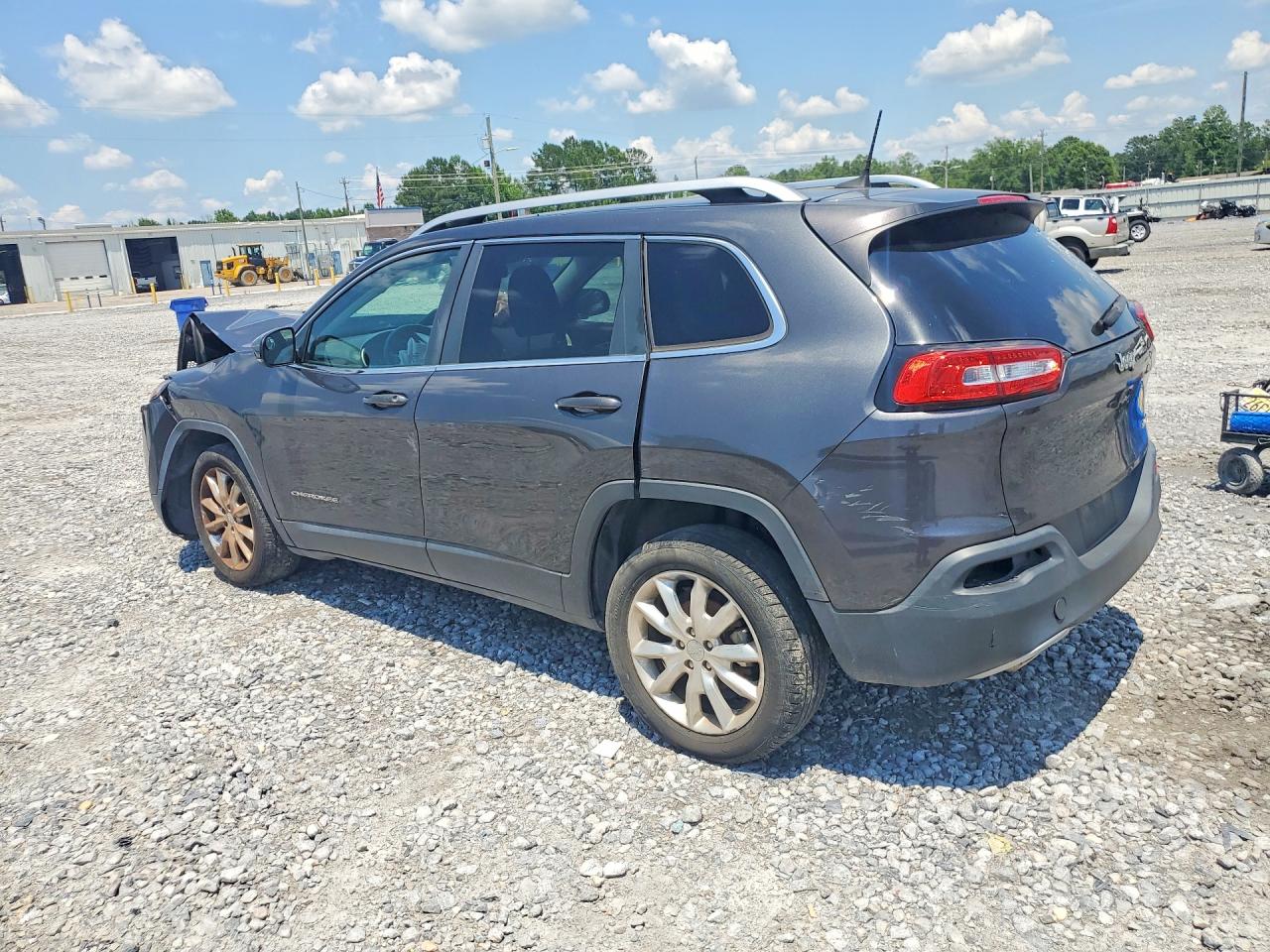 2016 Jeep Cherokee Limited Black vin: 1C4PJLDB6GW192184