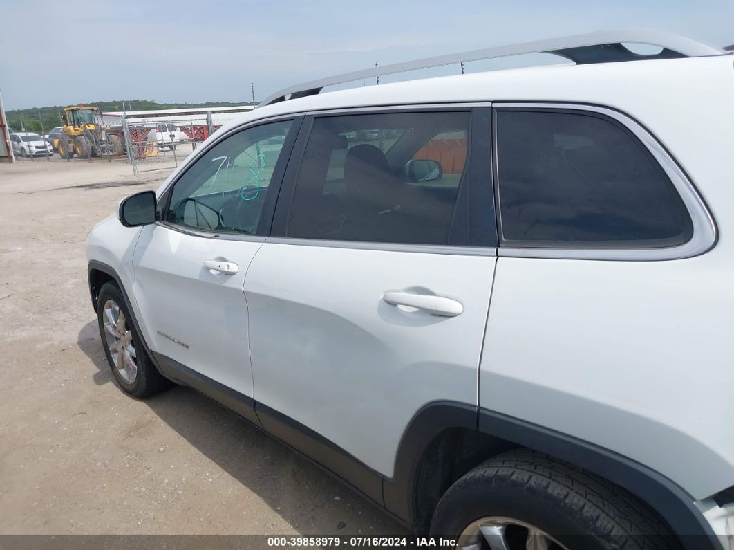 2017 Jeep Cherokee Limited Fwd White vin: 1C4PJLDB6HW526618