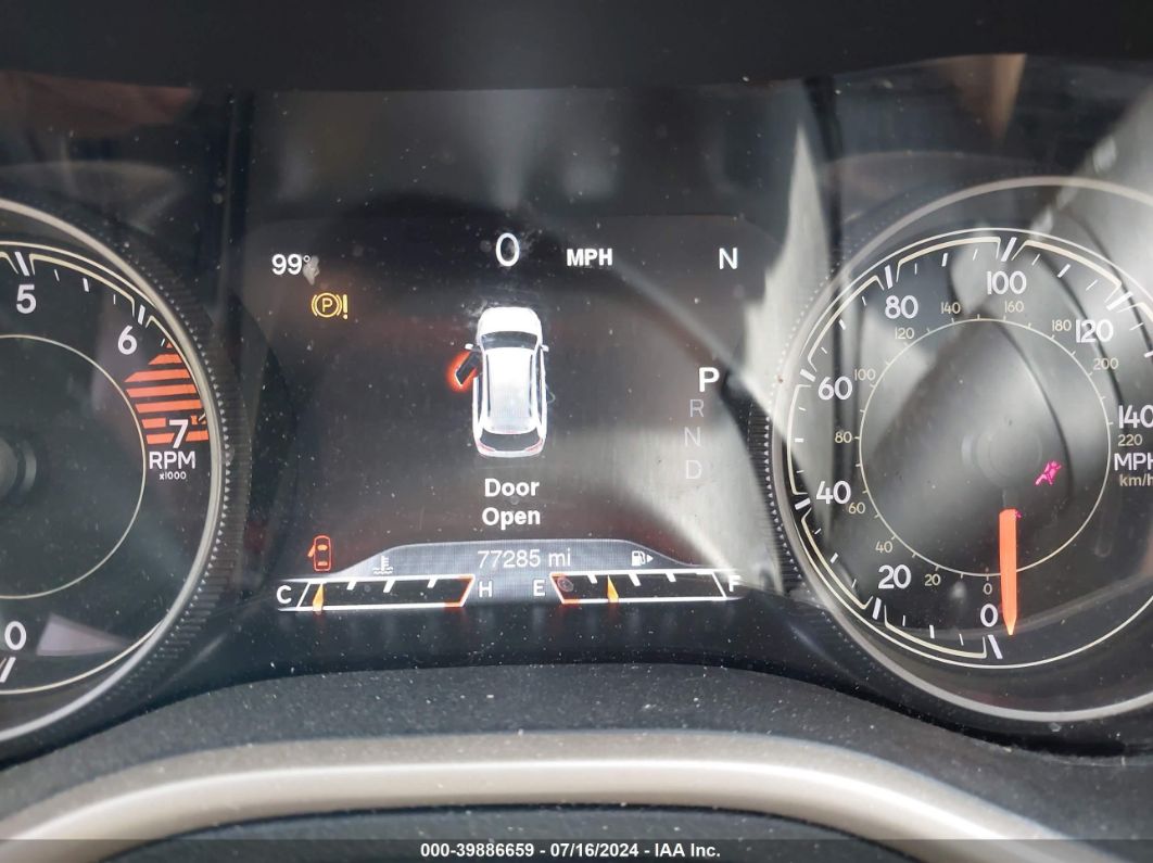 2017 Jeep Cherokee Limited Fwd White vin: 1C4PJLDB6HW643938