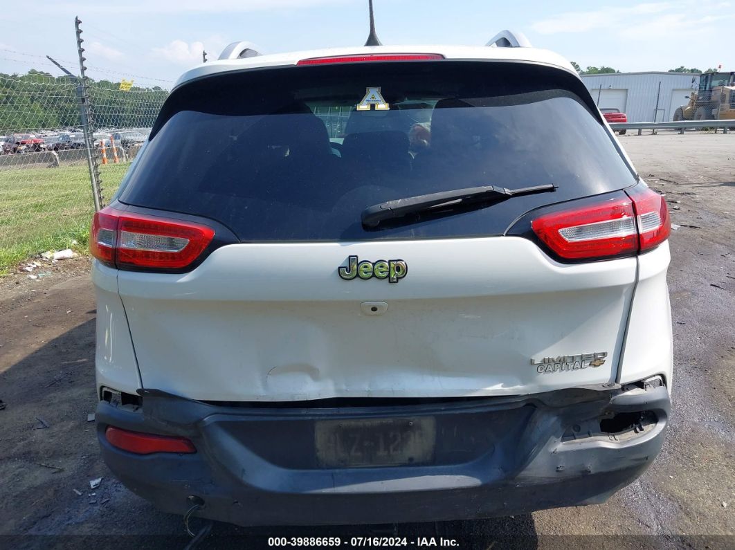 2017 Jeep Cherokee Limited Fwd White vin: 1C4PJLDB6HW643938