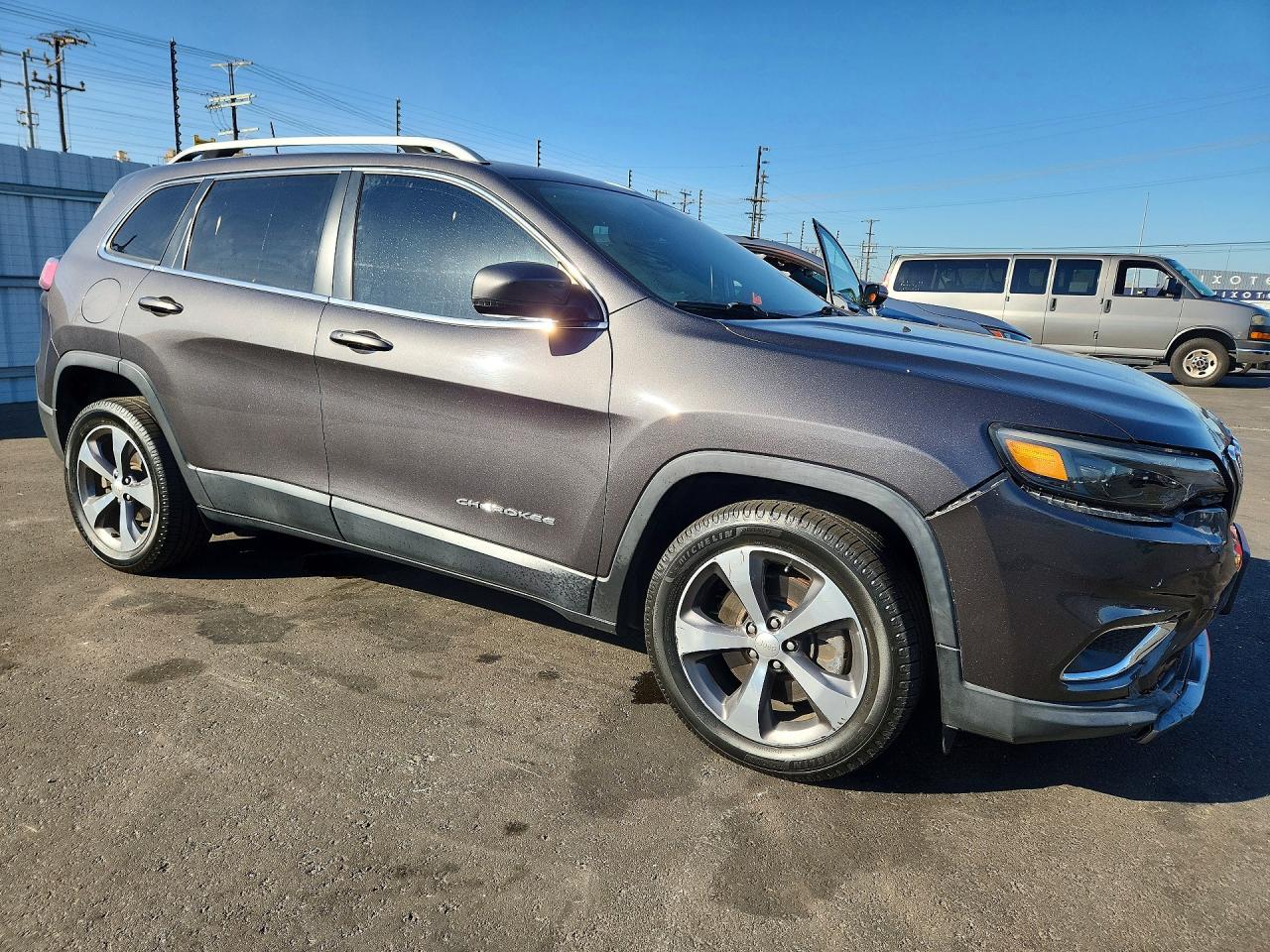 2020 Jeep Cherokee Limited Charcoal vin: 1C4PJLDB6LD510844