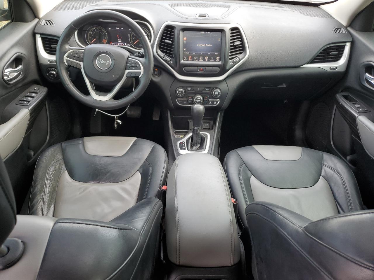 2014 Jeep Cherokee Limited White vin: 1C4PJLDB7EW194474