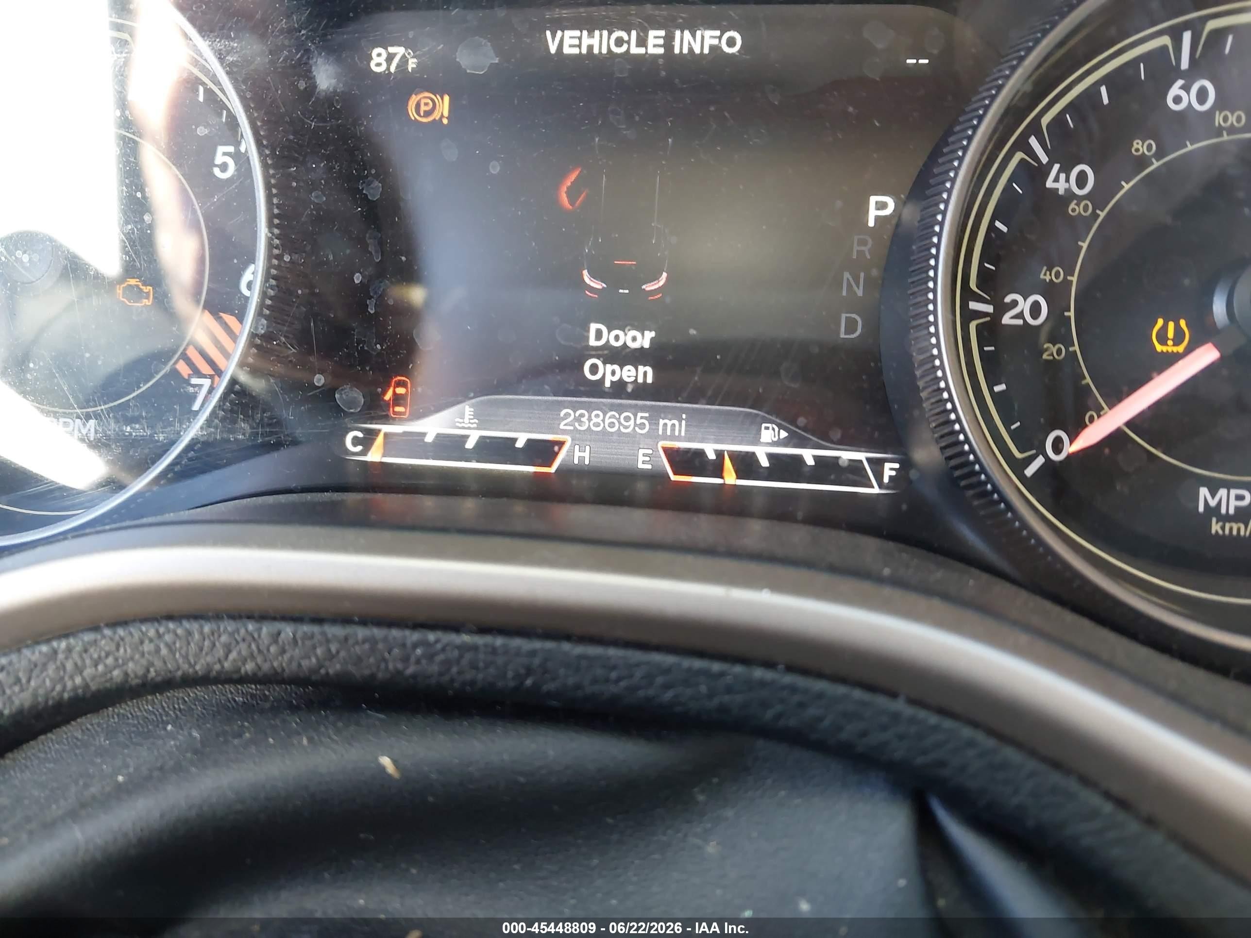 2014 Jeep Cherokee Limited Gray vin: 1C4PJLDB7EW283087