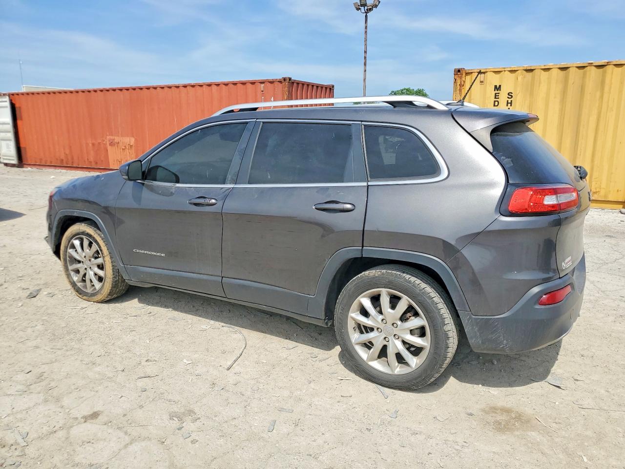 2014 Jeep Cherokee Limited Угольный vin: 1C4PJLDB8EW206924