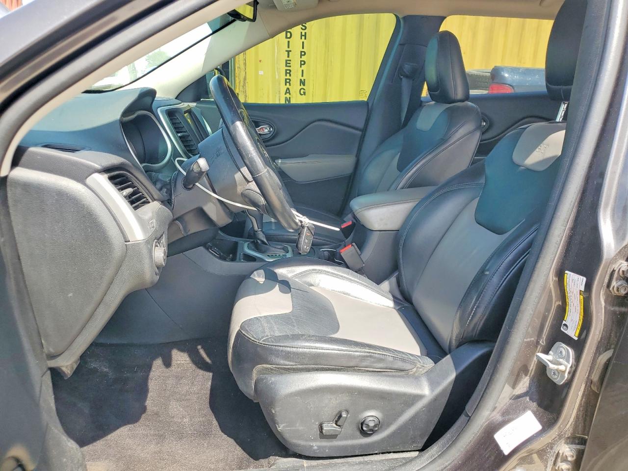 2014 Jeep Cherokee Limited Угольный vin: 1C4PJLDB8EW206924