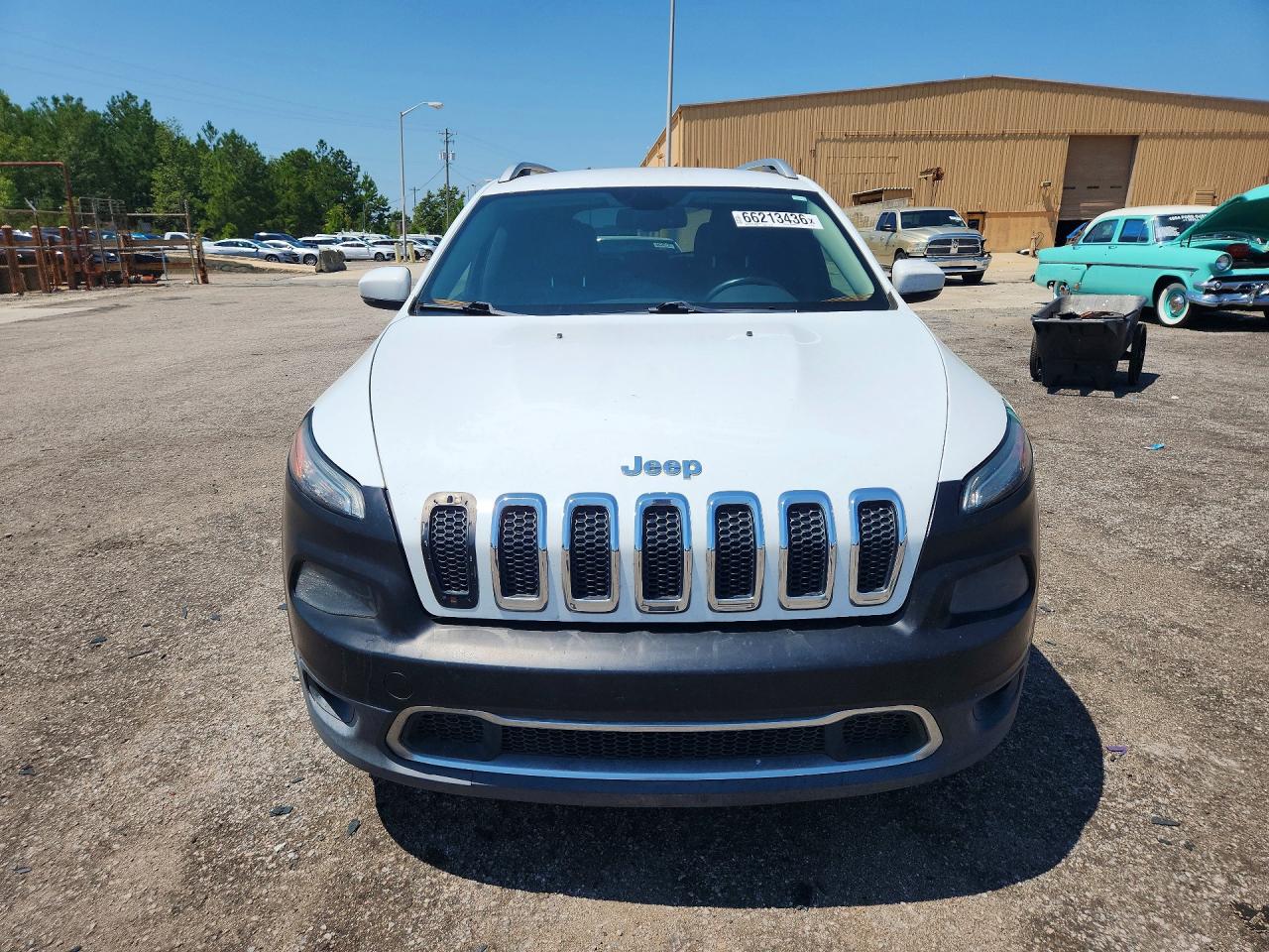 2014 Jeep Cherokee Limited White vin: 1C4PJLDB8EW314282