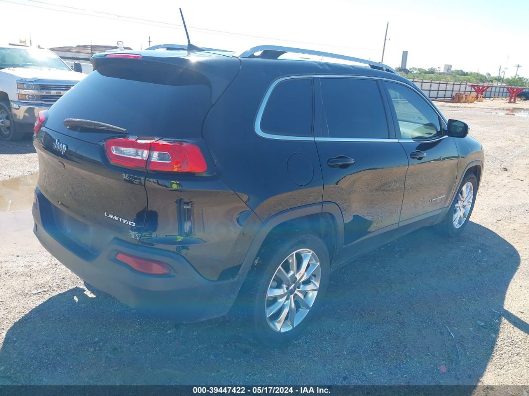 2017 Jeep Cherokee Limited Fwd Черный vin: 1C4PJLDB8HW522344