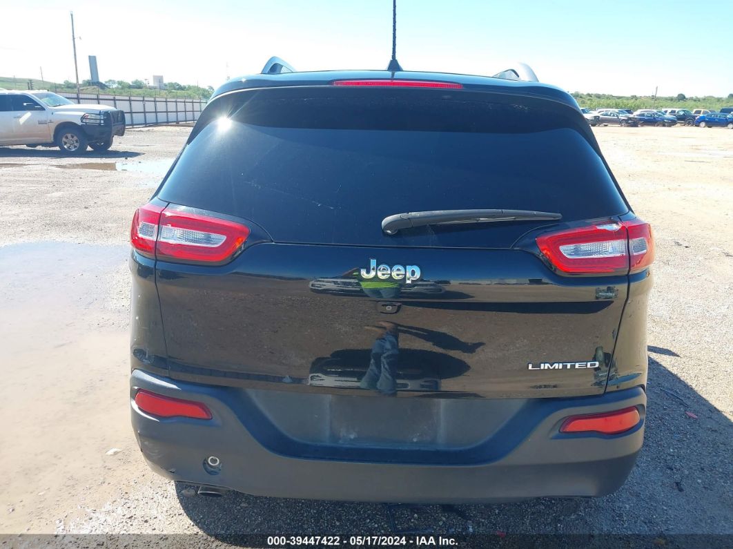 2017 Jeep Cherokee Limited Fwd Черный vin: 1C4PJLDB8HW522344