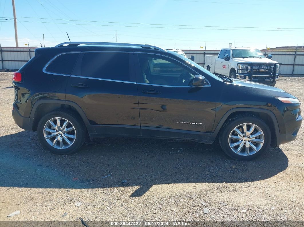 2017 Jeep Cherokee Limited Fwd Черный vin: 1C4PJLDB8HW522344