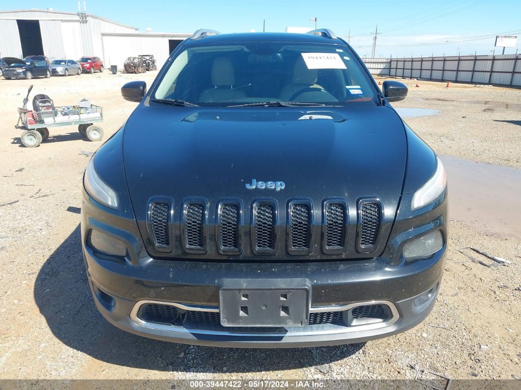 2017 Jeep Cherokee Limited Fwd Черный vin: 1C4PJLDB8HW522344
