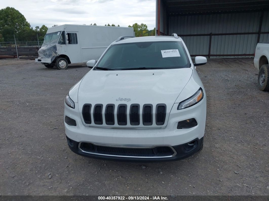 2017 Jeep Cherokee Limited Fwd White vin: 1C4PJLDB8HW526586