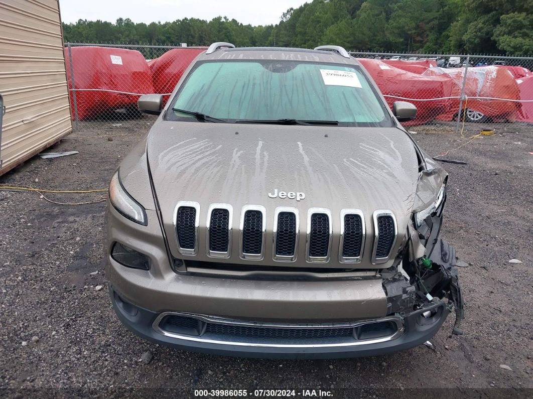 2017 Jeep Cherokee Limited Fwd Gold vin: 1C4PJLDB8HW604655