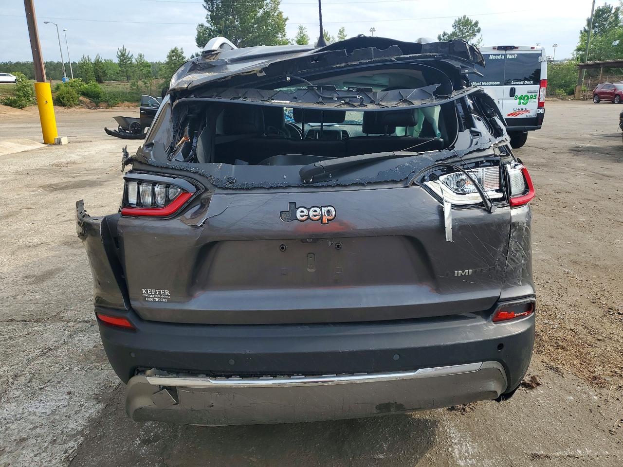 2019 Jeep Cherokee Limited Угольный vin: 1C4PJLDB8KD326116