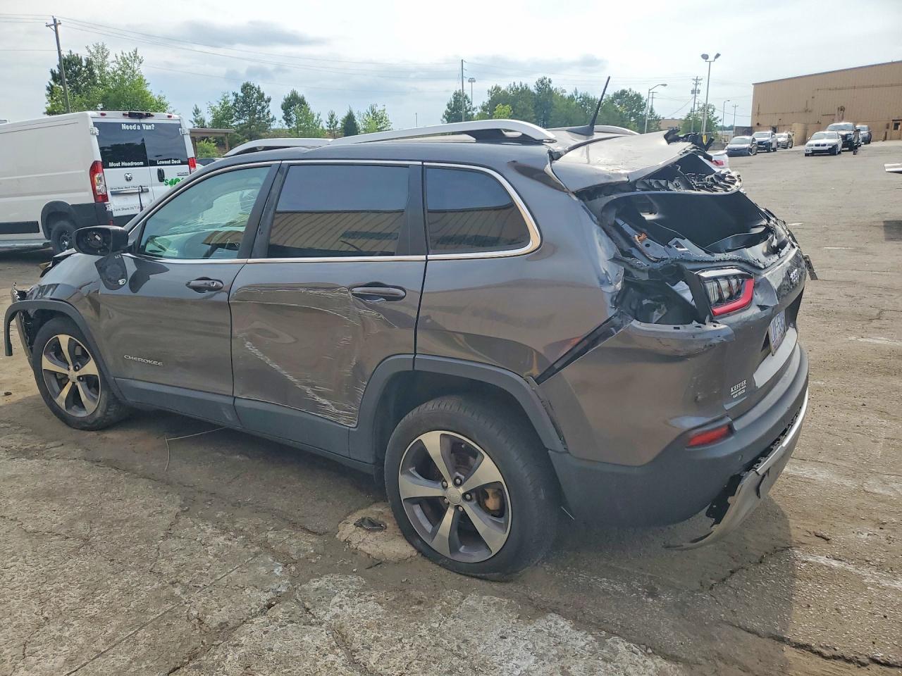 2019 Jeep Cherokee Limited Угольный vin: 1C4PJLDB8KD326116