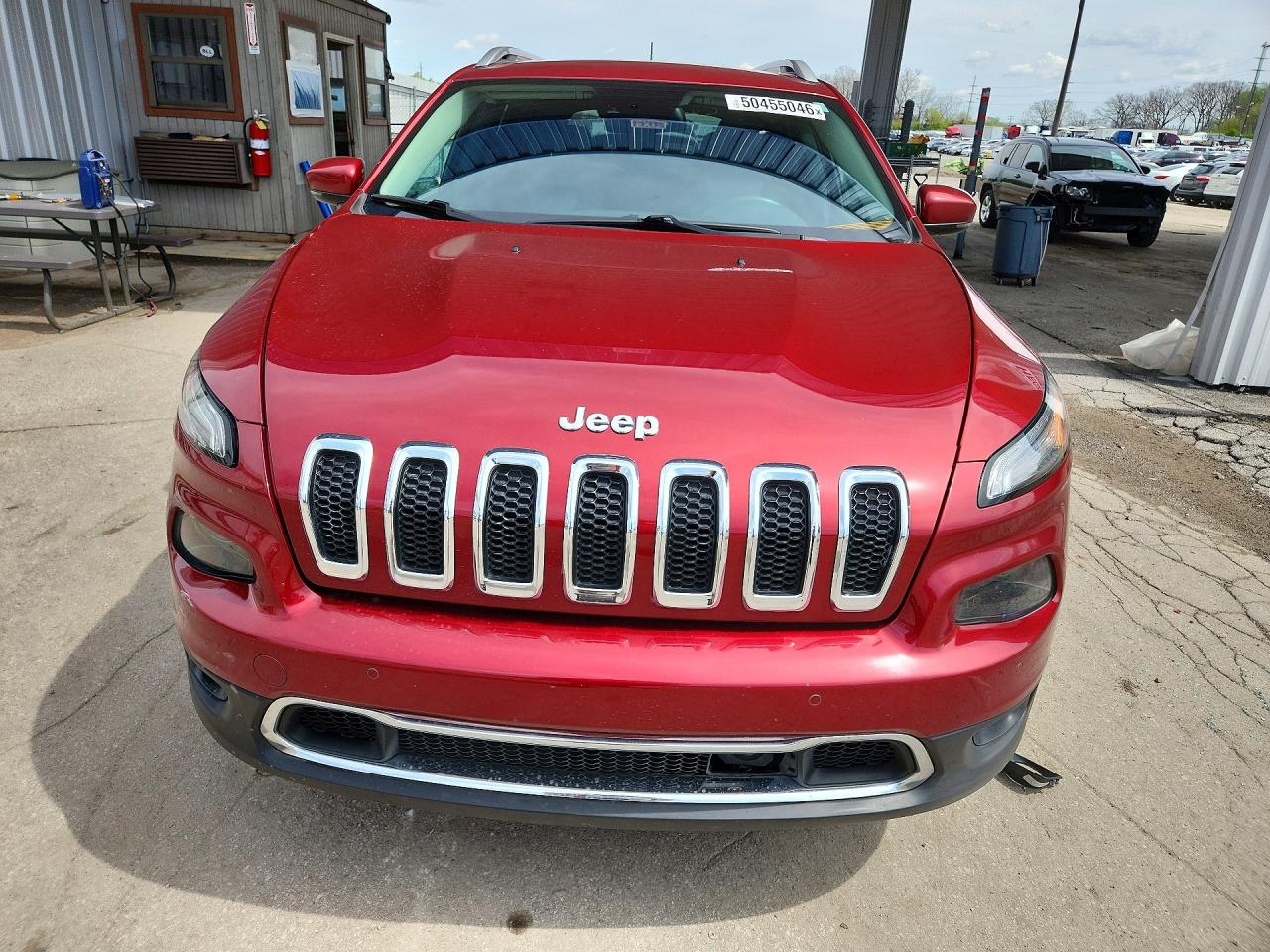 2014 Jeep Cherokee Limited Red vin: 1C4PJLDB9EW144403