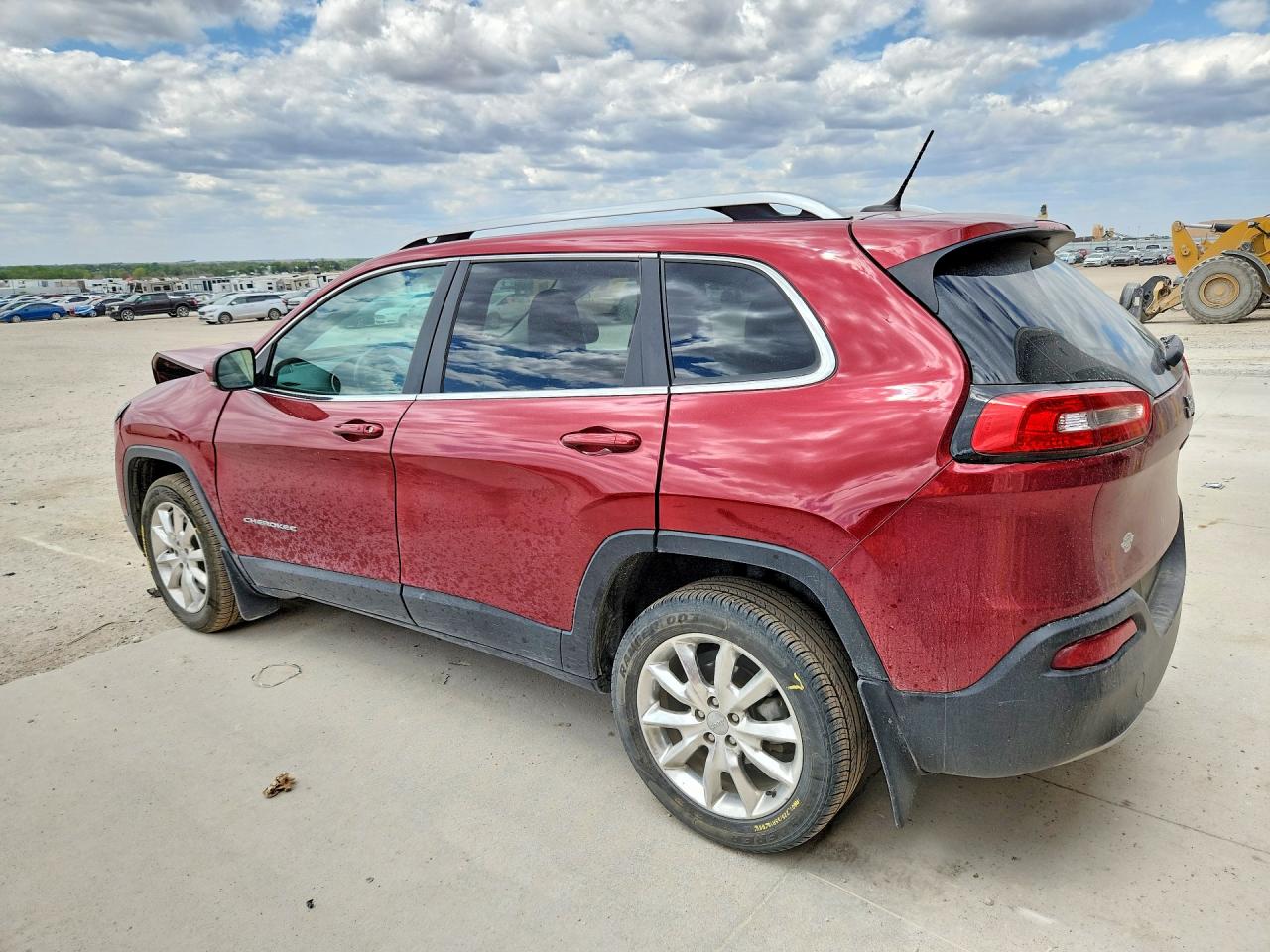 2014 Jeep Cherokee Limited Red vin: 1C4PJLDB9EW313481