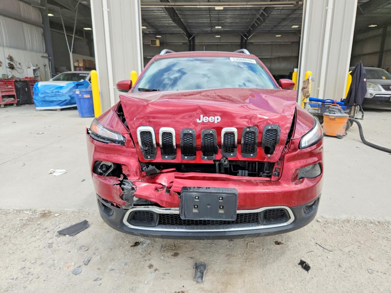 2014 Jeep Cherokee Limited Red vin: 1C4PJLDB9EW313481